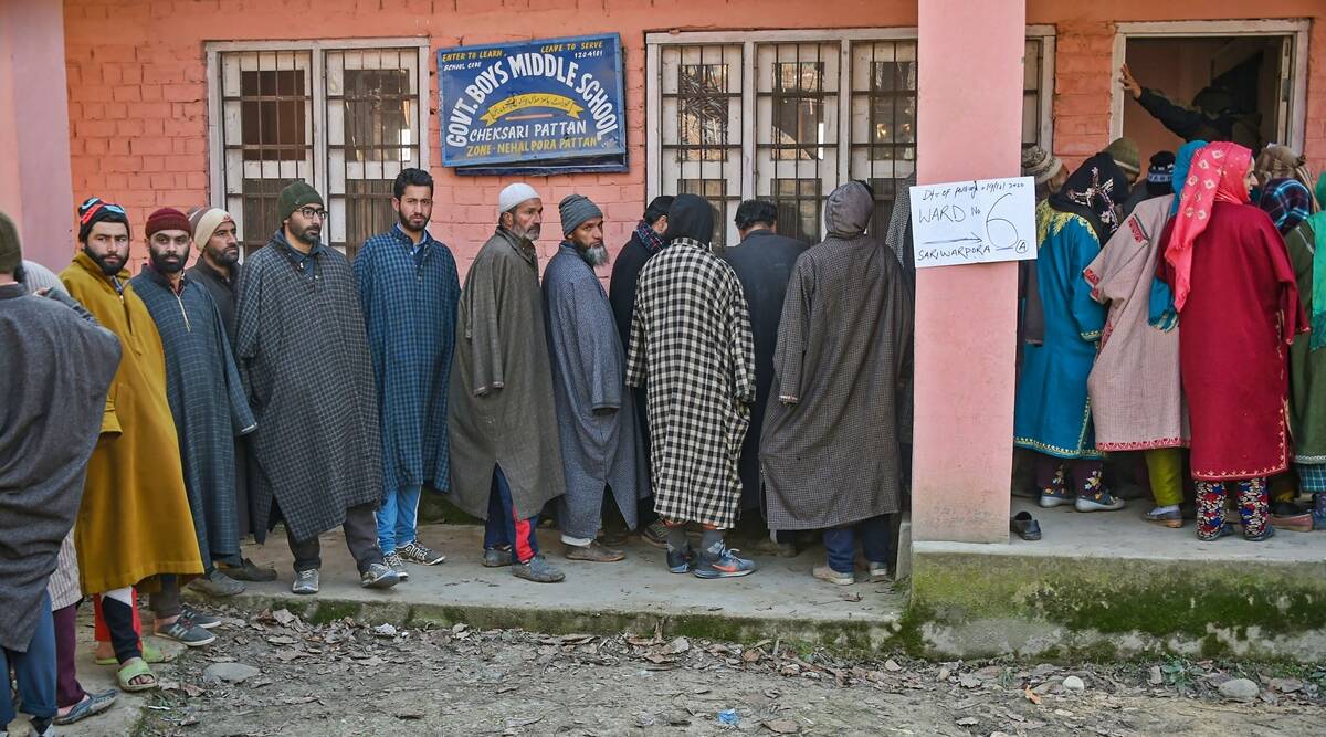 Kashmir-polling