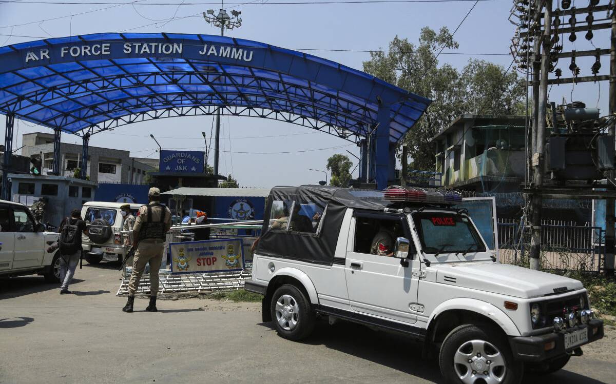 Jammu airport blast