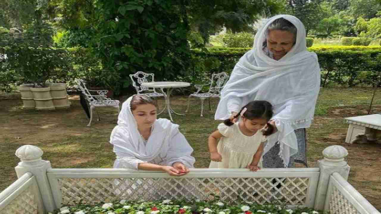 Sharmila Tagore, Soha Ali Khan and Inaaya
