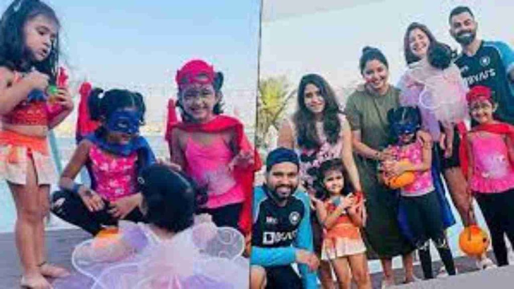 Trick or treat? From Anushka Sharma-Virat Kohli to Hardik Pandya-Natasa Stankovic, here's how Indian cricket team celebrated Halloween with their kids, see pictures