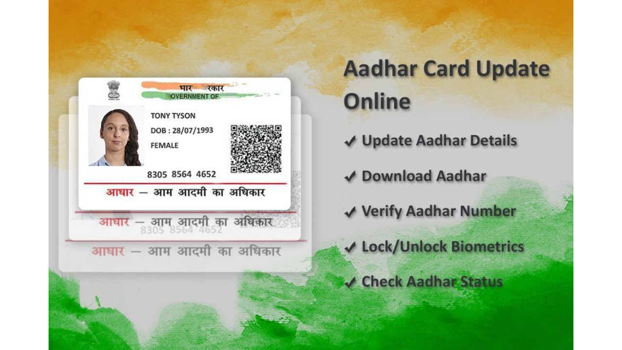 Aadhaar card update step