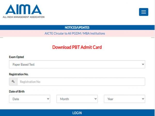 MAT PBT 2021 Admit Cards Released, Steps To Download Admit Cards