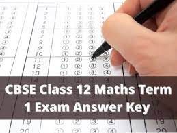 CBSE class 12th Maths examination