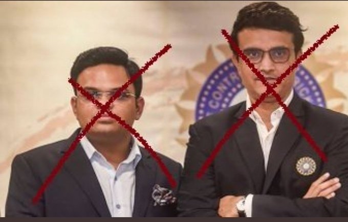 jay shah and Sourav Ganguly