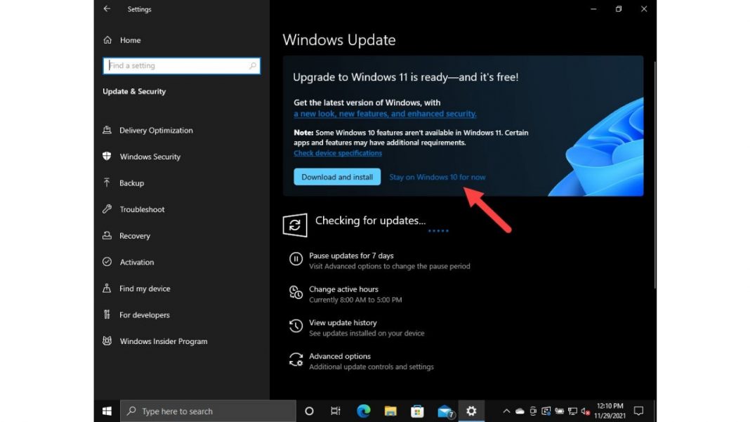 windows 11 update requirements