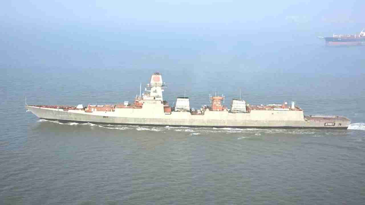 In pictures: Indian Navy's second indigenous stealth destroyer Mormugao sails on maiden sea voyage on Goa Liberation Day