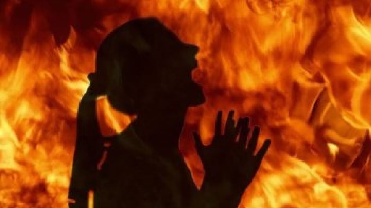Gujarat woman set on fire