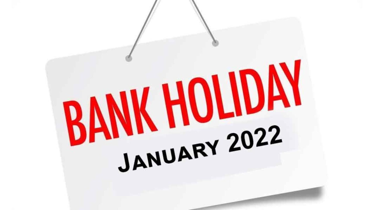Bank holidays January 2022