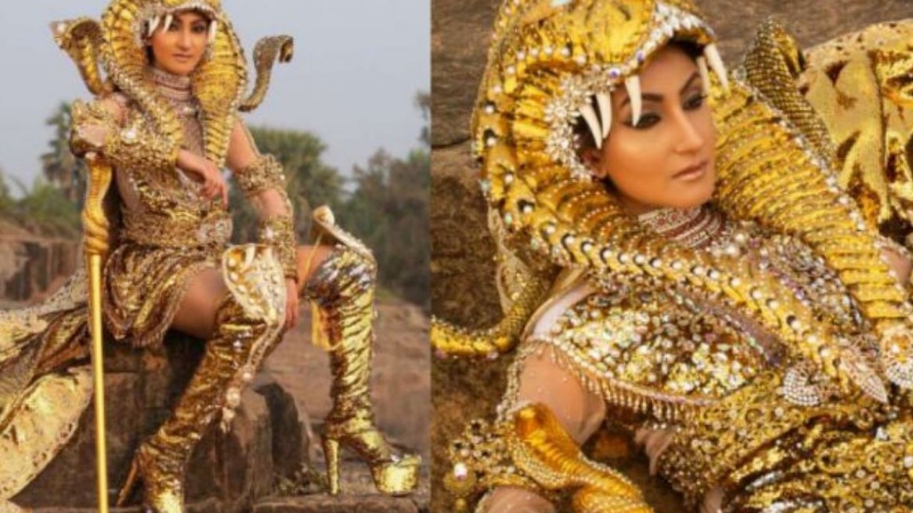 Mrs World 2022: Navdeep Kaur wins the title of Best National Costume