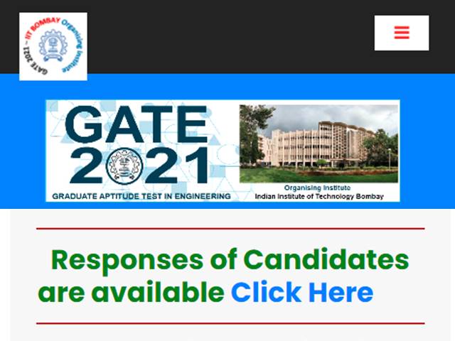 GATE 2022 Response Sheet
