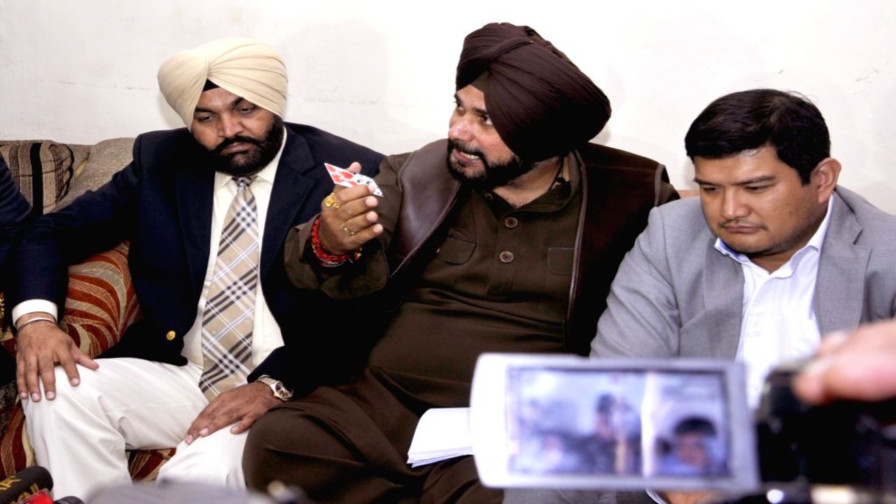 Navjot Singh Sidhu, who has been vocal on a number of state issues including drugs and sacrilege incidents, has used disrespectful language on public forums, said Gurjeet Singh Aujla.