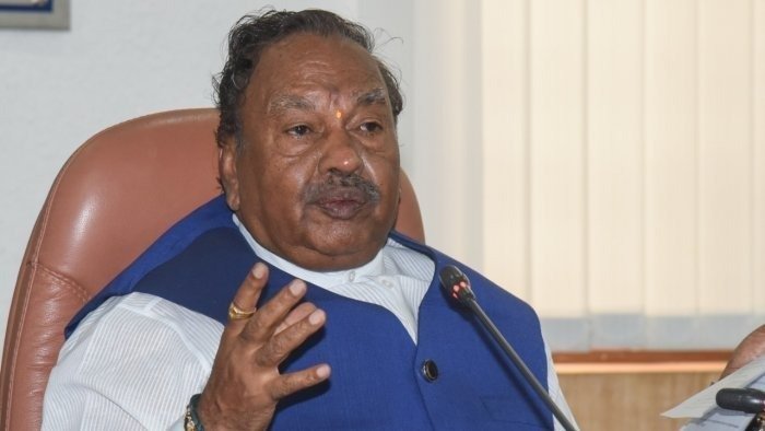 Karnataka minister KS Eshwarappa