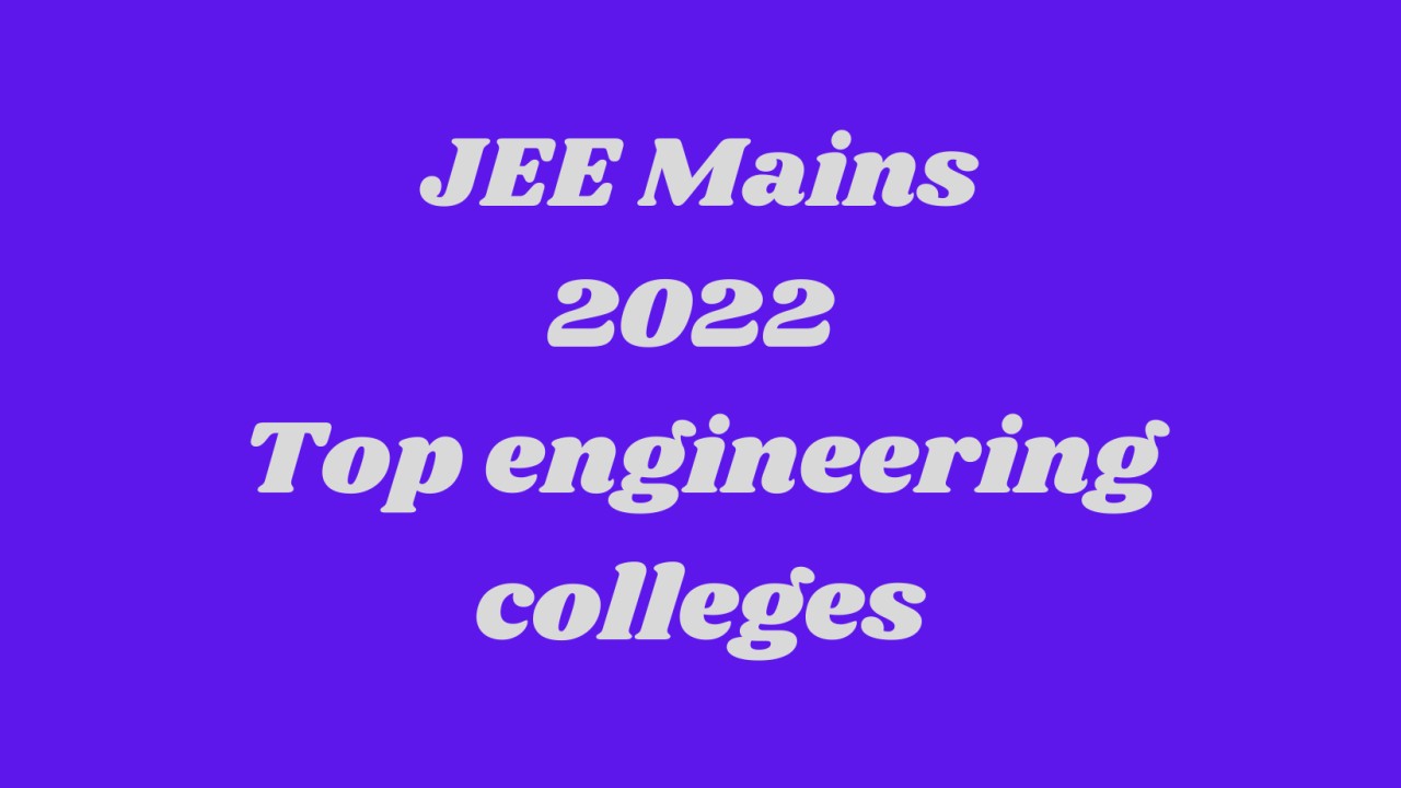 JEE Mains 2022 exam notification