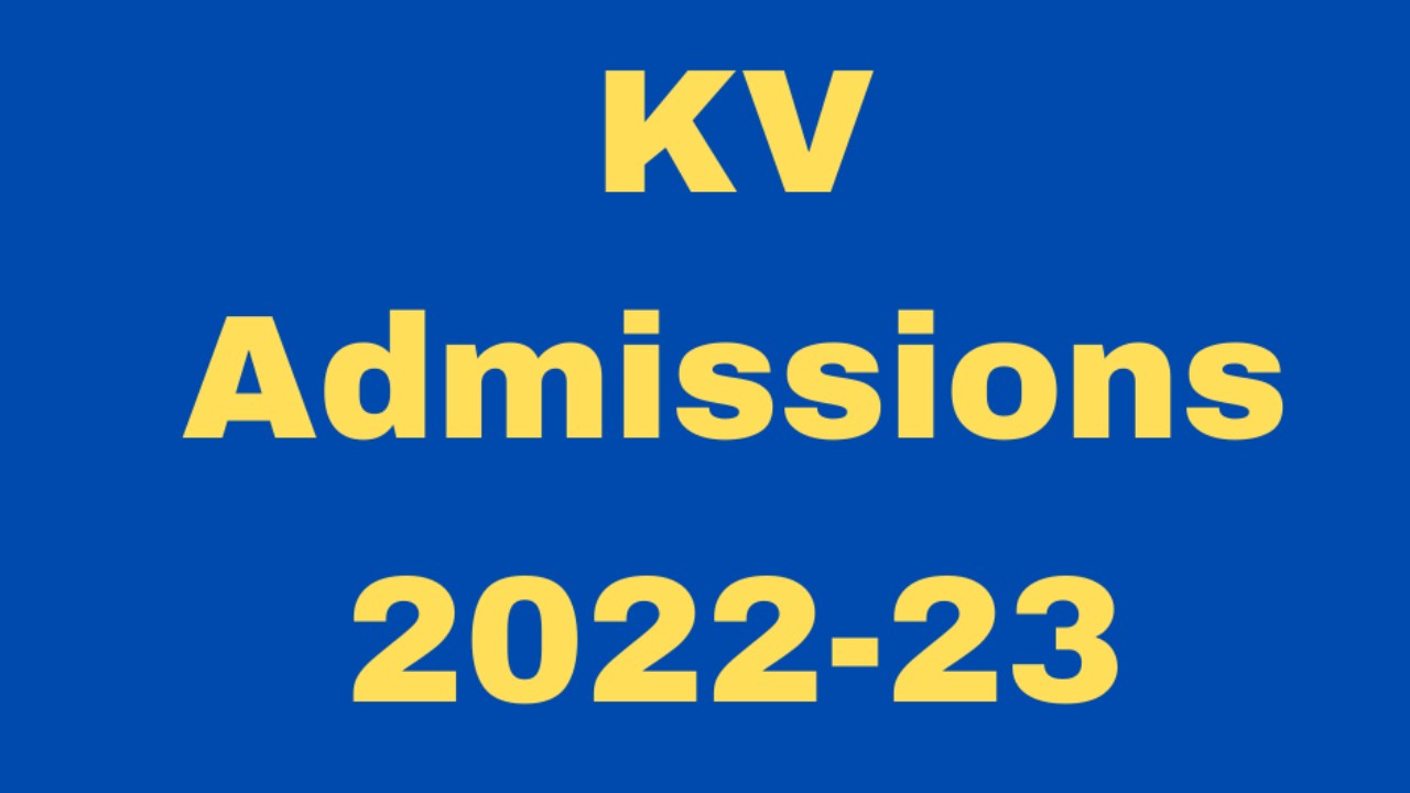 KVS admission 2022-23
