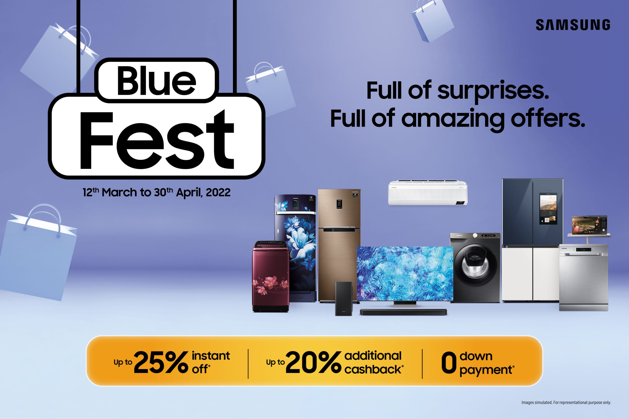 Samsung blue fest ac