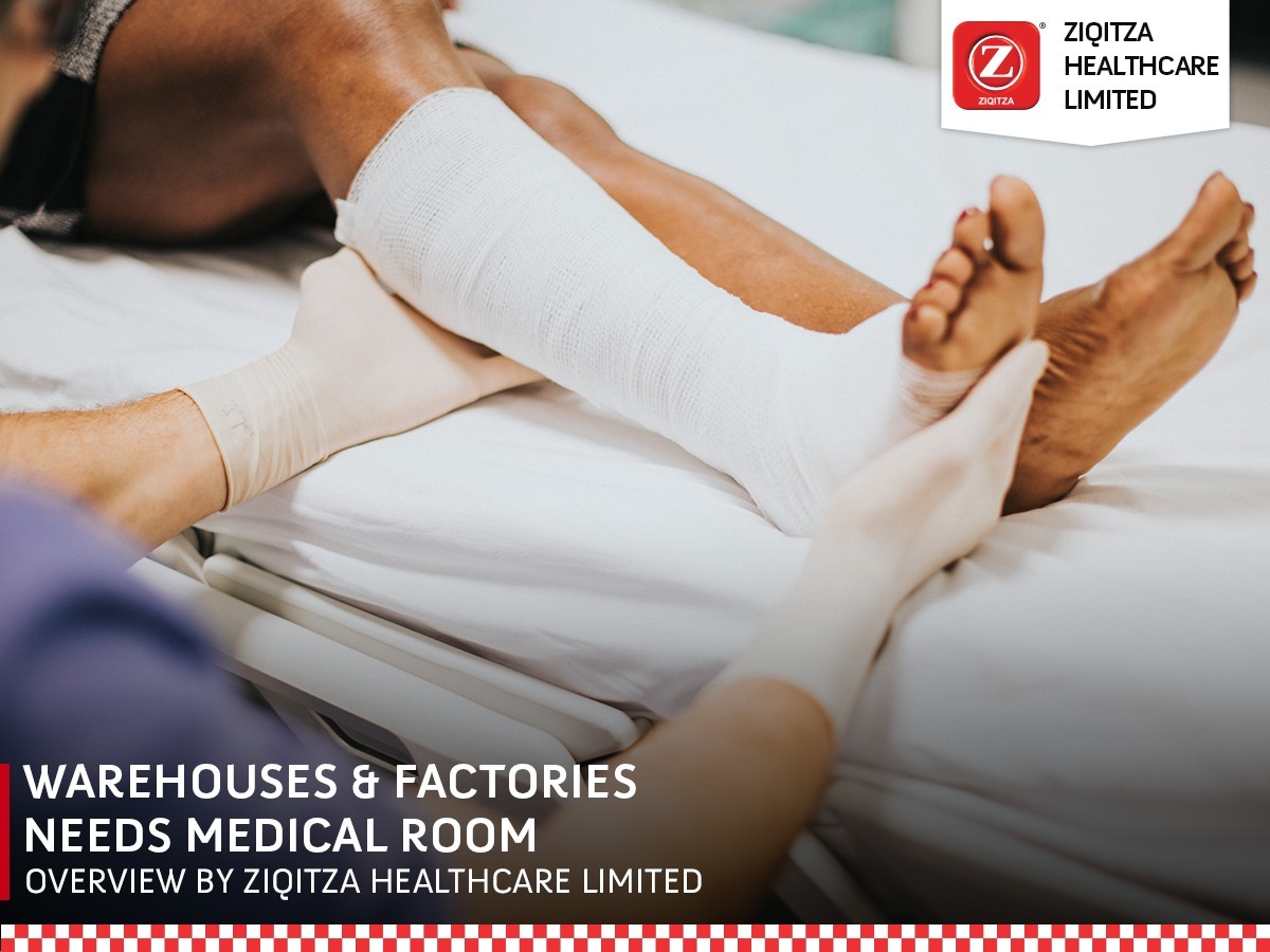 Warehouses & Factories Staff Needs medical safety