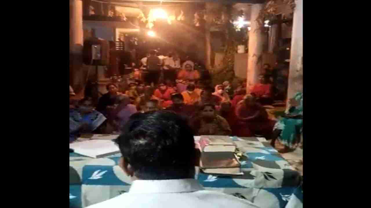 WATCH: Christian prayers offered inside Gangavaram Ram temple in Andhra Pradesh, BJP leaders demand action against organisers