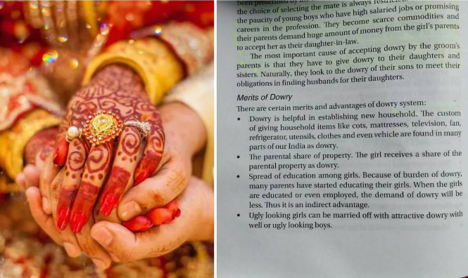 book listing merits of dowry