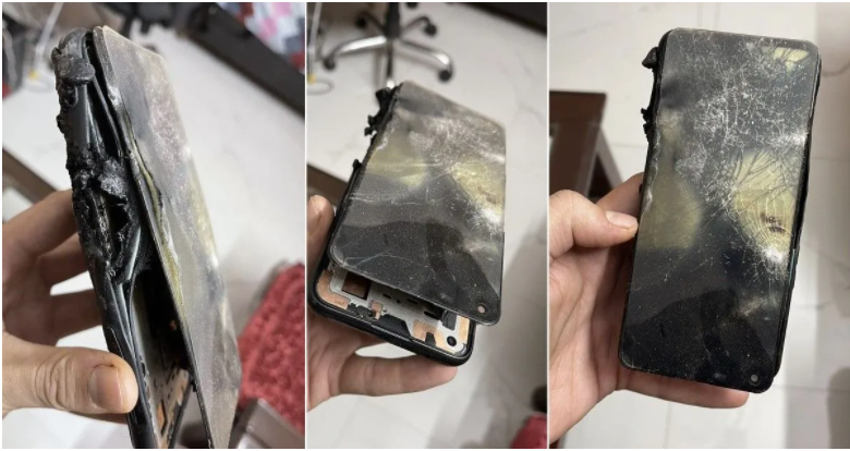 OnePlus Nord 2 5G explodes