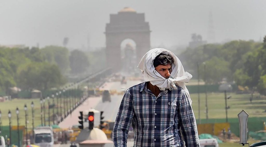 Delhi's temperature