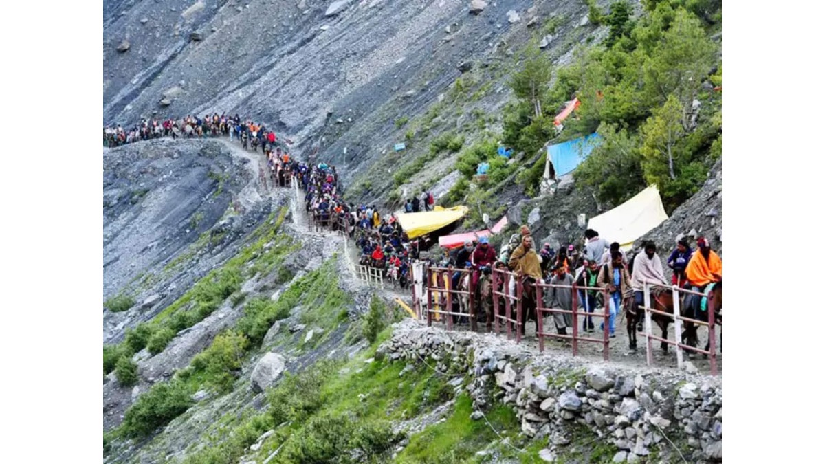 Amarnath Yatra suspended due to harsh weather conditions