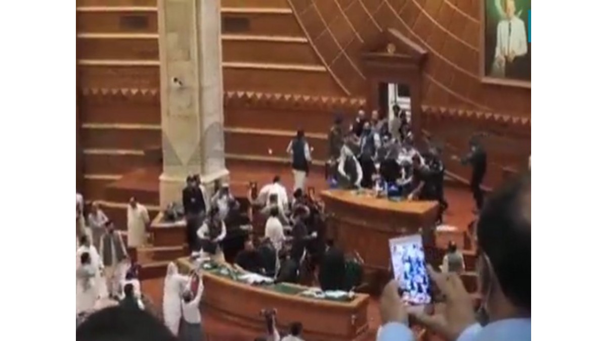 Punjab Assembly session in Pakistan