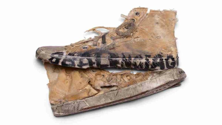 Balenciaga launches fully destroyed sneakers and its price will SHOCK you
