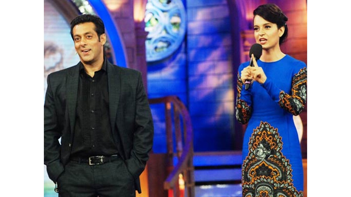 Kangana Ranaut and Salman Khan