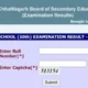CGBSE 10th, 12th Result 2022