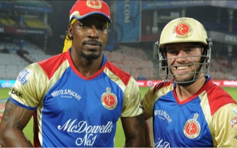 Chris Gayle-AB de Villiers