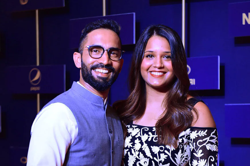 Dinesh Karthik and Dipika Pallikal