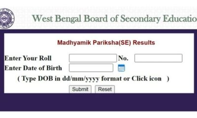 West Bengal Madhyamik Result 2022