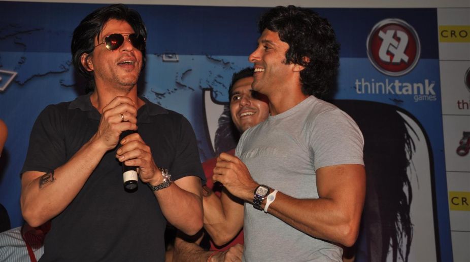 Farhan Akhtar and SRK