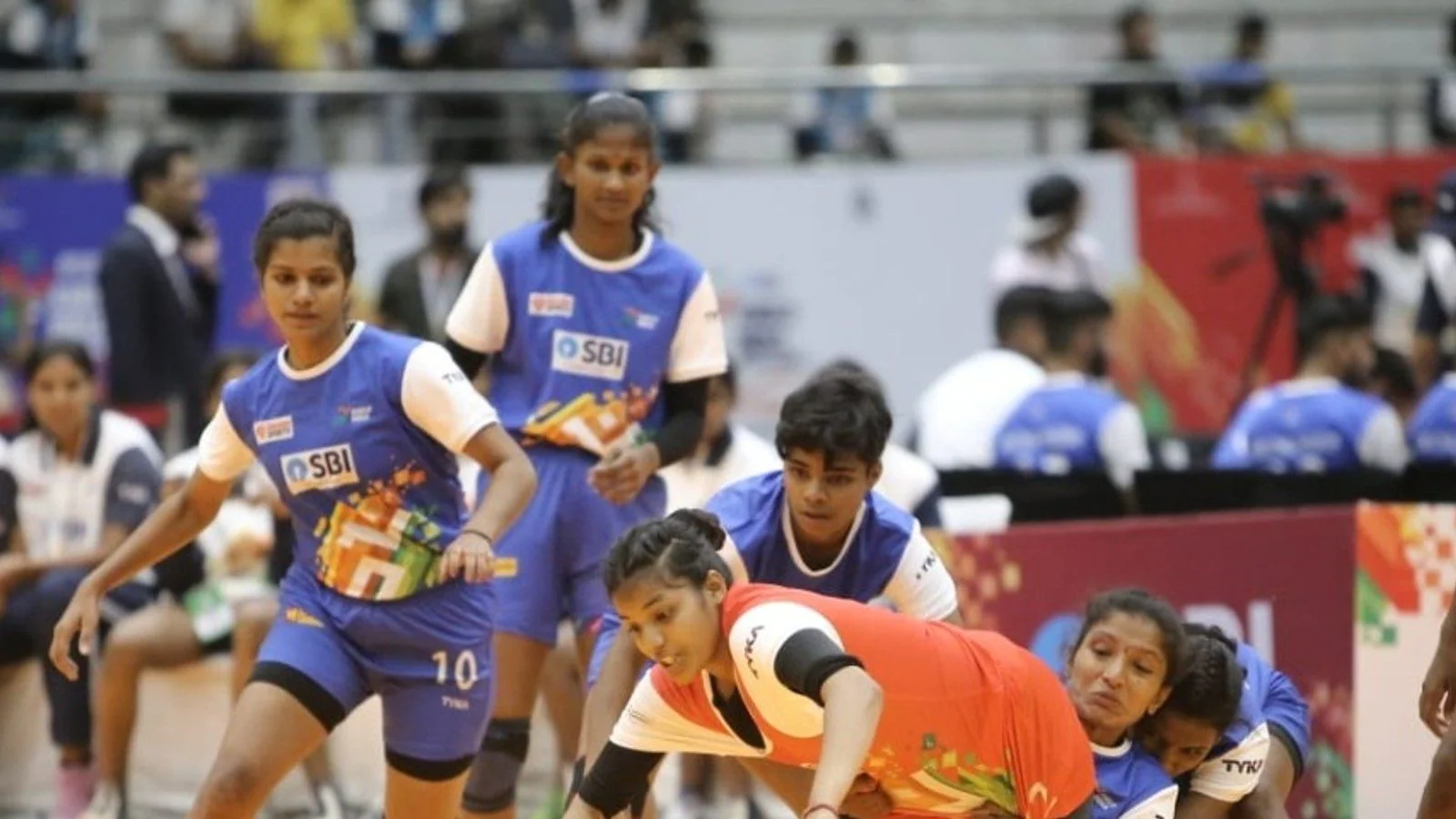 Andhra Pradesh's kabaddi girls team