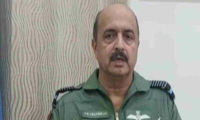 Indian Air Force chief Air Chief Marshal VR Chaudhari