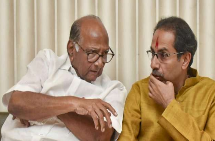NCP's Sharad Pawar and Uddhav Thackeray