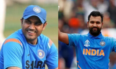 Virender Sehwag and Rohit Sharma