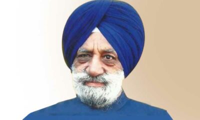 Former Punjab Assembly Speaker, senior SAD leader Nirmal Singh Kahlon