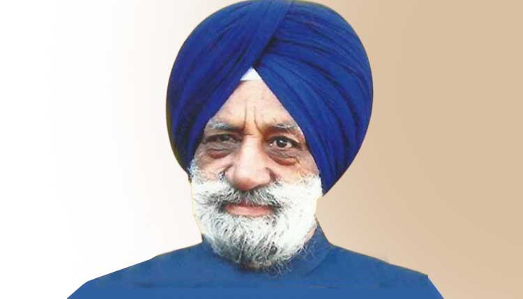 Former Punjab Assembly Speaker, senior SAD leader Nirmal Singh Kahlon