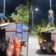 Man's Shaktiman stunt atop moving truck
