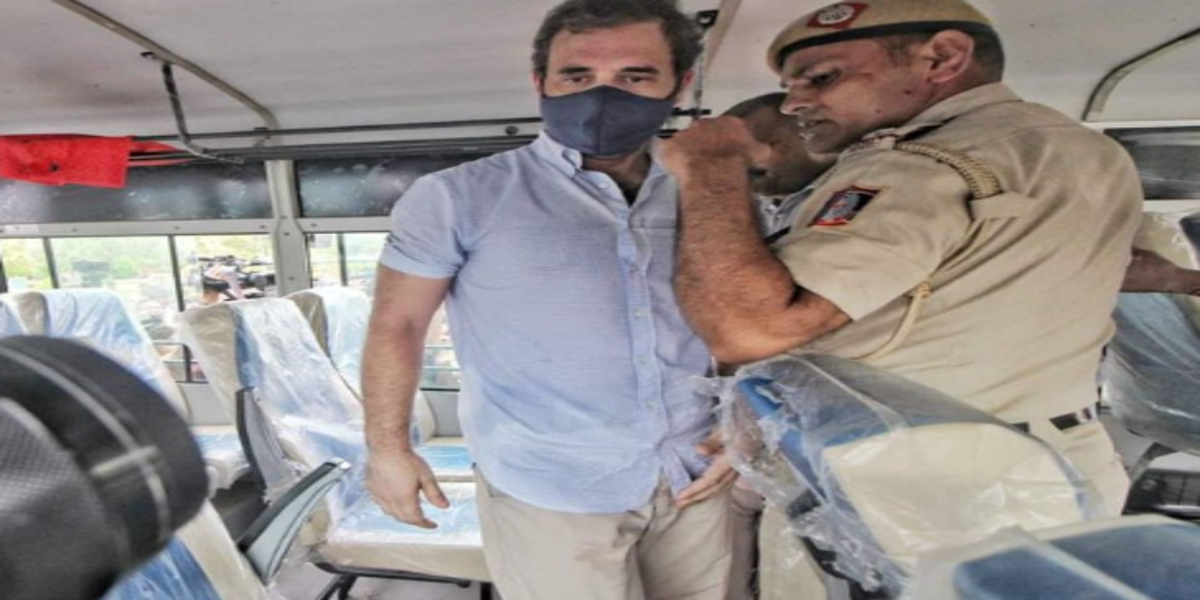 Delhi Police detains Rahul Gandhi