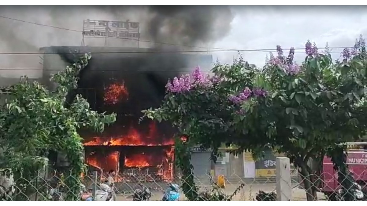 fire in Jabalpur hospital