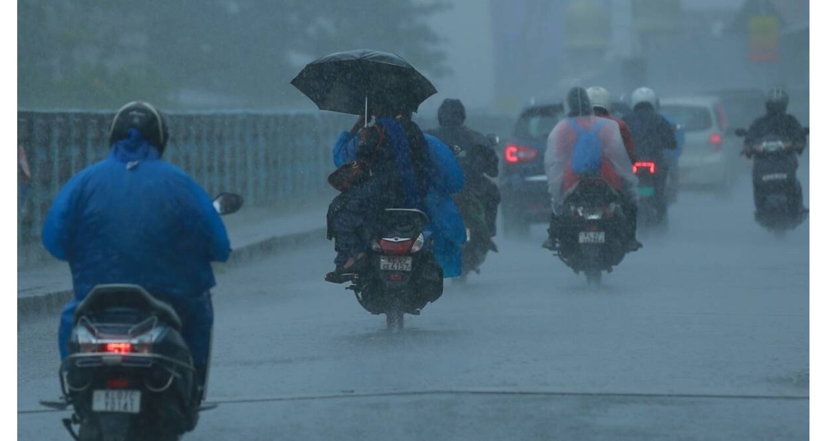 Heavy rain in Kerala