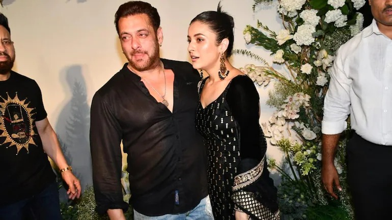 Salman Khan and Shehnaaz Gill