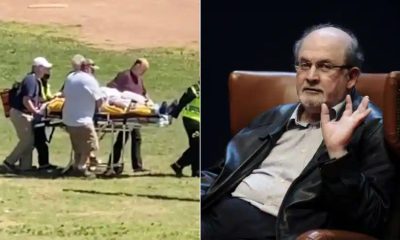 Salman Rushdie on ventilator after stabbing in New York, liver damaged, arm nerve severed; attacker identified