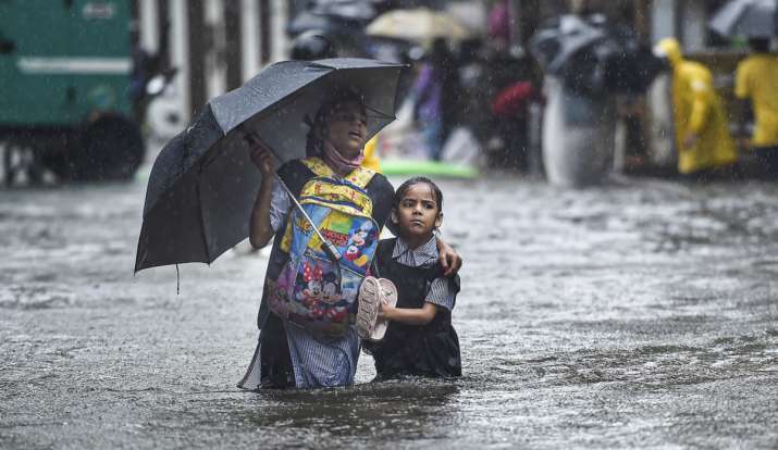 Heavy rainfall in Bhopal