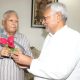 Nitish Kumar meets Lalu Yadav
