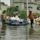 makeshift boat in Bihar