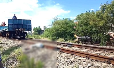 Man throws woman from running train