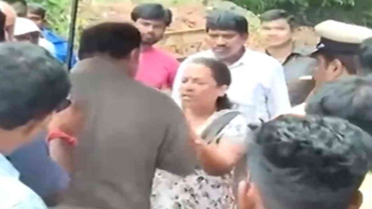 BJP MLA Aravind Limbavali abuses woman